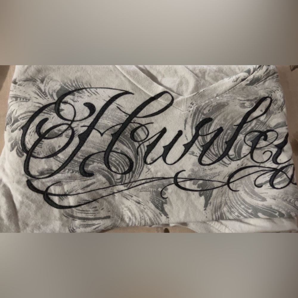 White y2k cyber shirt